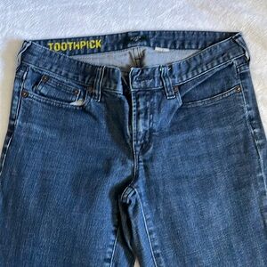 J. Crew Straight Leg Toothpick Jeans